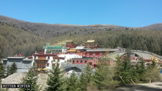 五台山吉祥寺の全景。